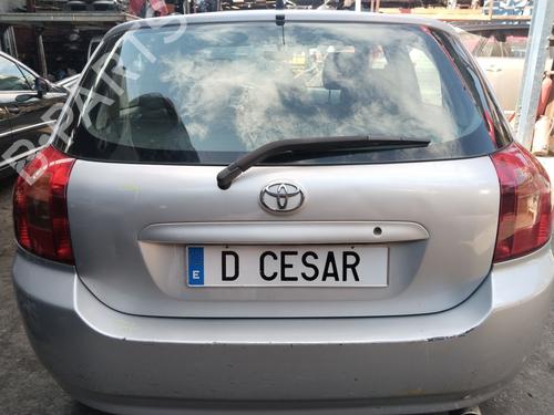 Used Tailgate Tailgate TOYOTA COROLLA (_E12_) 1.6 VVT-i (ZZE121_, ZZE121R) (110 hp) 36165592 36165592