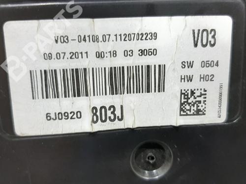 Instrument cluster SEAT IBIZA IV (6J5, 6P1)  | BP8416603C47 