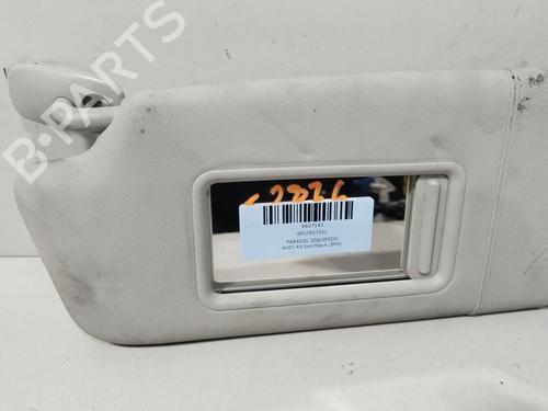 Used Left sun visor AUDI A3 Sportback (8PA) 1.6 FSI (115 hp) 30149803
