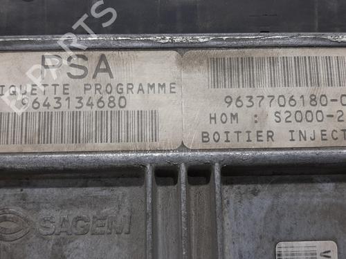 Engine control unit (ECU) PEUGEOT 206 Hatchback (2A/C)  | BP7654505M57 