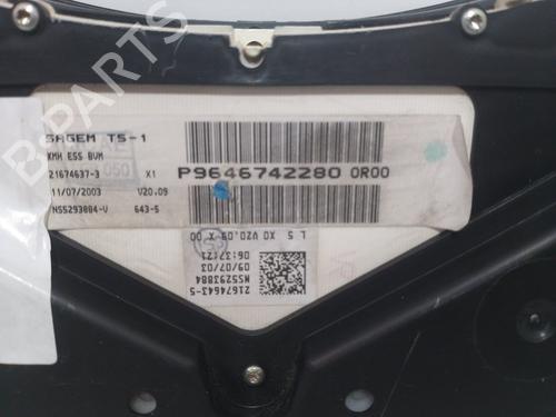 Instrument cluster PEUGEOT 307 (3A/C)  | BP13712614C47 