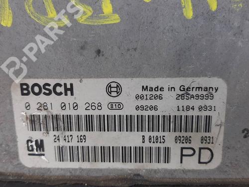 Engine control unit (ECU) OPEL ZAFIRA A MPV (T98)  | BP9137121M57 