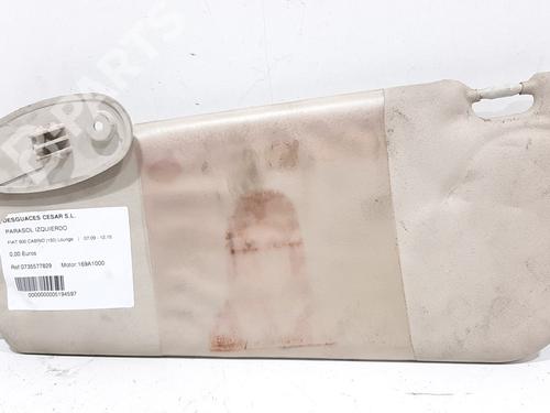 Left sun visor FIAT 500 C (312_) [2009-2024]null 0735577829