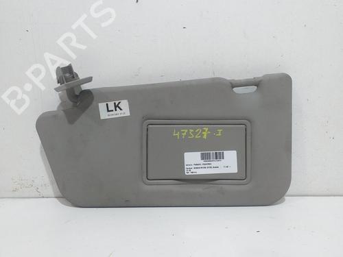 Used Left sun visor Left sun visor NISSAN MICRA III (K12) [2002-2011] 14931649 14931649