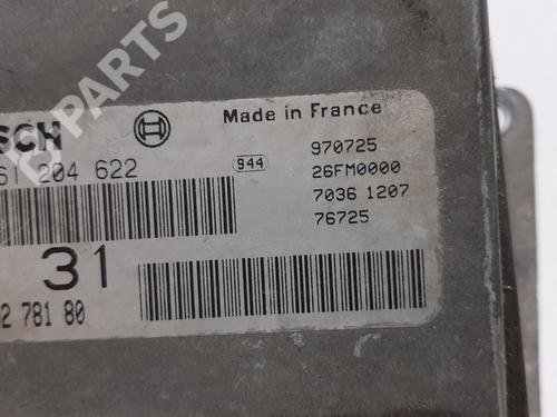 Engine control unit (ECU) CITROËN SAXO (S0, S1)  | BP7646584M57 