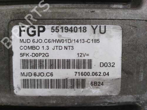 Engine control unit (ECU) OPEL COMBO Box Body/MPV | BP15241395M57 - Image 3