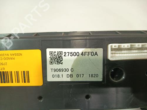Climate control NISSAN NV200 / EVALIA Bus e-NV (ME0M) | BP35949602I5  - Image 5
