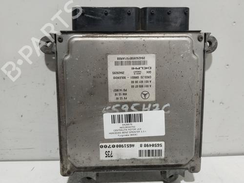 Used Engine control unit (ECU) Engine control unit (ECU) MERCEDES-BENZ SPRINTER 3,5-t Van (B906) 310 CDI (906.631, 906.633, 906.635, 906.637) (95 hp) 22716498 22716498