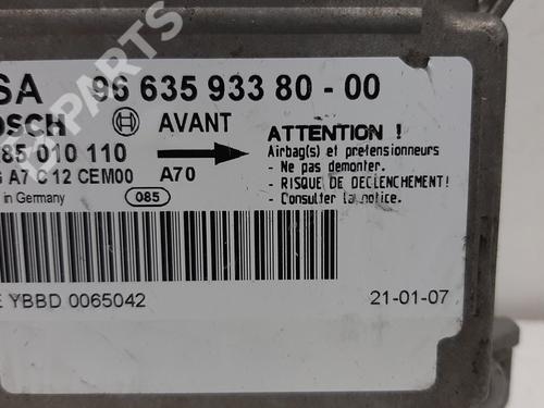Used ECU airbags ECU airbags PEUGEOT 207 (WA_, WC_) 1.6 16V VTi (120 hp) 8655649 8655649