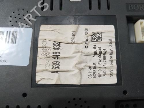 Instrument cluster MERCEDES-BENZ VIANO (W639) CDI 3.0 (639.811, 639.813, 639.815) | BP28377572C47 