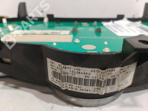 Instrument cluster PEUGEOT 207 (WA_, WC_)  | BP10016449C47 