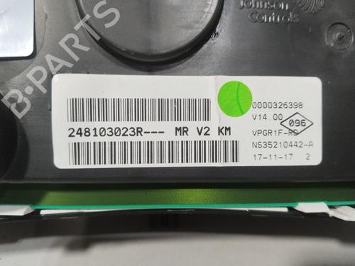 Kombiinstrument DACIA LOGAN MCV II TCe 90 (K8M1, K8MA, K8AC) | BP29730103C47 
