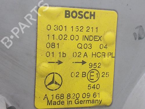 Right headlight MERCEDES-BENZ A-CLASS (W168) A 160 (168.033, 168.133) | BP13732508C29 