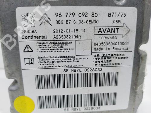 ECU airbags CITROËN C4 II (NC_)  | BP9428746M53 