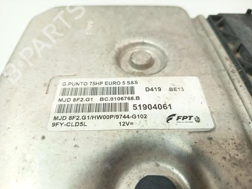 Engine control unit (ECU) FIAT PUNTO (199_) 1.2 (199AXZ1A, 199BXZ1A) | BP32684720M57 - Image 4