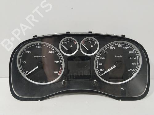 Used Instrument cluster PEUGEOT 307 (3A/C) 2.0 HDi 90 (90 hp) 27989393