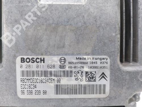 Engine control unit (ECU) PEUGEOT 206 CC (2D)  | BP9839825M57 