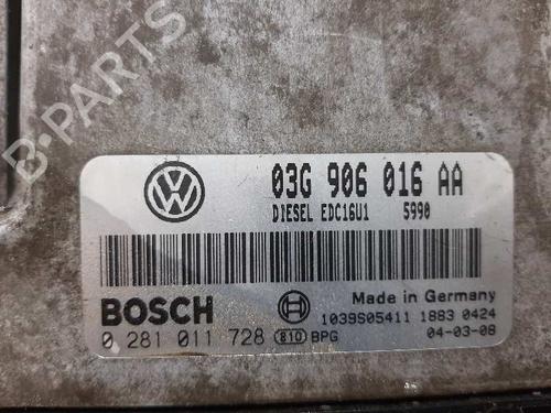Used Engine control unit (ECU) Engine control unit (ECU) SEAT ALTEA (5P1) [2004-2015] 6007016 6007016