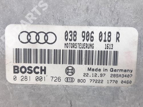 Engine control unit (ECU) AUDI A4 B5 (8D2) 1.9 TDI | BP8493860M57 