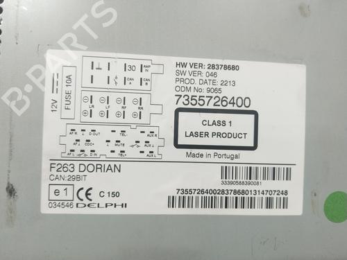 Radio OPEL COMBO Box Body/MPV (X12) 1.3 CDTI (B05) | BP37270192E6 - Image 5