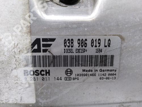 Engine control unit (ECU) SEAT ALHAMBRA (7V8, 7V9)  | BP9666530M57 