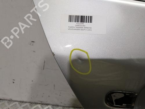 Right rear door VW GOLF V (1K1) 1.9 TDI | BP19328957C5 