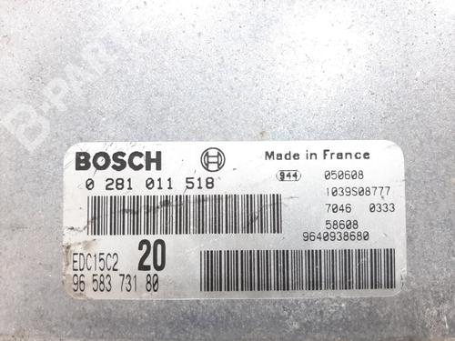 Engine control unit (ECU) CITROËN XSARA PICASSO (N68) 2.0 HDi | BP7643684M57 