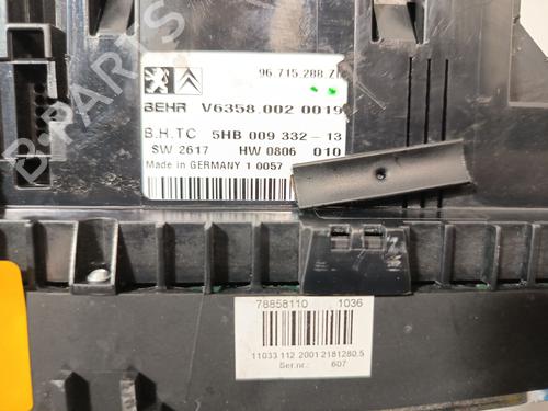 Climate control CITROËN C5 III (RD_) 3.0 HDi 240 (RDX8CA) | BP36259350I5  - Image 5