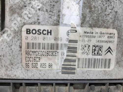 Engine control unit (ECU) PEUGEOT 206 Hatchback (2A/C)  | BP7988823M57 
