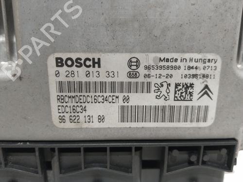 Engine control unit (ECU) PEUGEOT 307 (3A/C) 1.6 HDi 110 | BP19265027M57 
