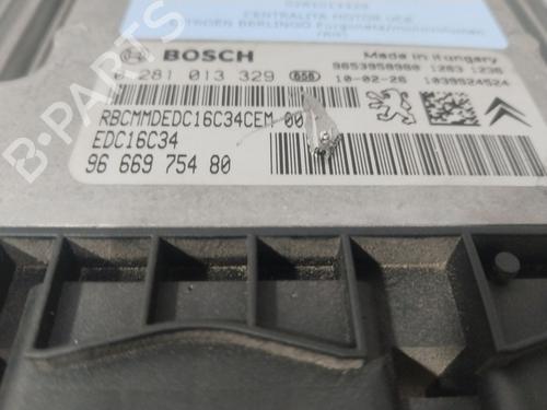 Engine control unit (ECU) CITROËN BERLINGO Box Body/MPV (B9) 1.6 HDi 110 | BP31048171M57 - Image 4