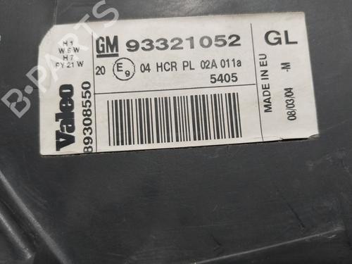 Left headlight OPEL MERIVA A MPV (X03) 1.6 16V (E75) | BP36046103C28  - Image 5