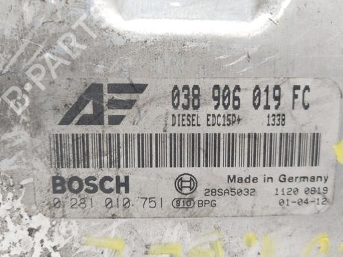 Engine control unit (ECU) VW SHARAN (7M8, 7M9, 7M6) 1.9 TDI | BP19414421M57 