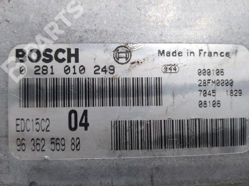 Engine control unit (ECU) CITROËN XSARA (N1) 2.0 HDi 90 | BP9641243M57 