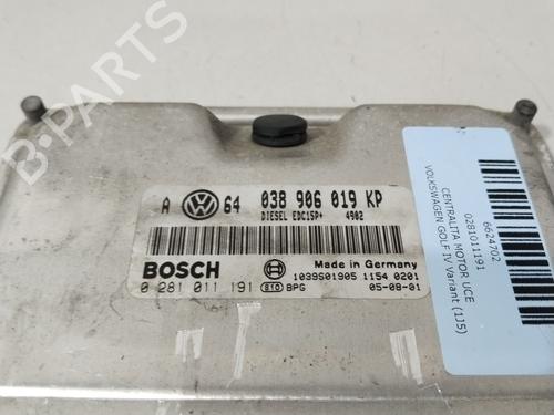 Engine control unit (ECU) VW GOLF IV Variant (1J5) 1.9 TDI | BP30276706M57 - Image 4