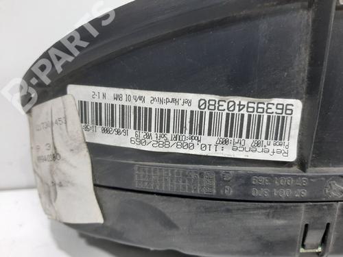 Instrument cluster PEUGEOT 406 (8B)  | BP9537463C47 
