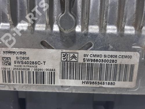 Engine control unit (ECU) CITROËN C3 I (FC_, FN_) 1.4 HDi | BP8493768M57 