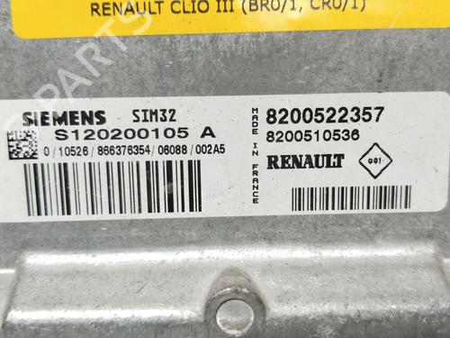 Engine control unit (ECU) RENAULT CLIO III (BR0/1, CR0/1) 1.2 16V (BR02, BR0J, BR11, CR02, CR0J, CR11) | BP37152386M57 - Image 4