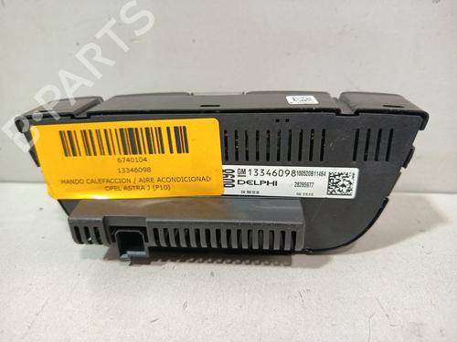 Climate control OPEL ASTRA J (P10) 1.6 (68) | BP32329208I5