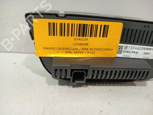 Climate control OPEL ASTRA J (P10) 1.6 (68) | BP32329208I5