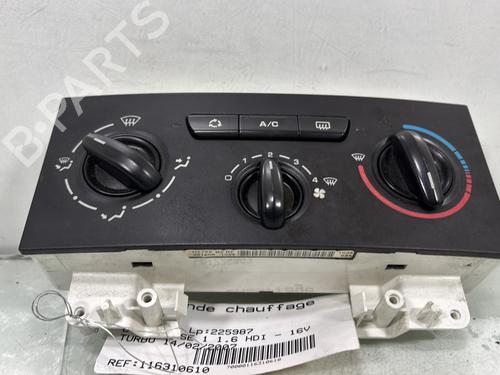 AC Styreenhet / Manøvreringsenhet CITROËN C4 I (LC_) 1.6 HDi (109 hp) 30927643