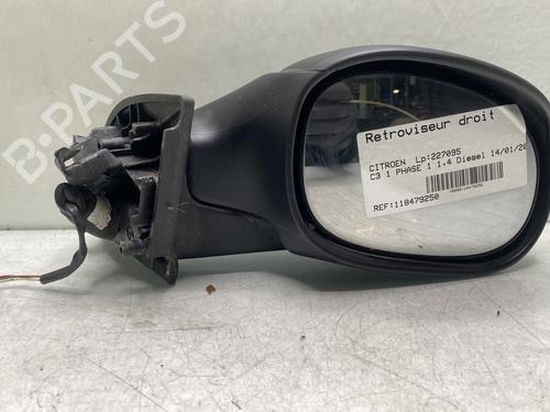 Bakspejl Højre CITROËN C3 I (FC_, FN_) 1.4 16V HDi (90 hp) 32063411