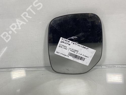Used Left mirror glass CITROËN BERLINGO / BERLINGO FIRST MPV (MF_, GJK_, GFK_) [1996-2025]  19970980