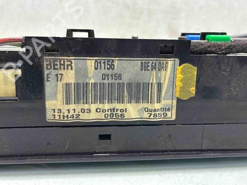 Used Climate control Climate control CITROËN JUMPY I Van (BS_, BT_, BY_, BZ_) 1.9 D 70 (69 hp) 36511543 36511543