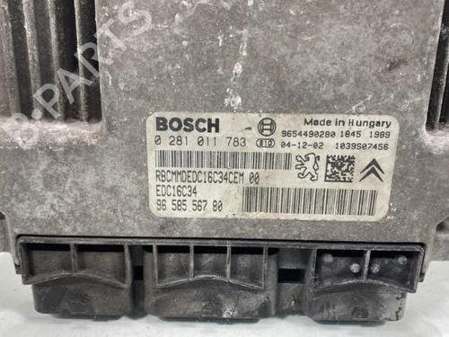 Engine control unit (ECU) PEUGEOT 206 SW (2E/K) 1.4 HDi | BP21196947M57 - Image 2