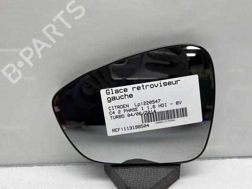 Speilglass venstre CITROËN C4 II (NC_) 1.6 HDi 115 (114 hp) 30791260