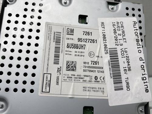 Radio CHEVROLET AVEO Saloon (T300) 1.3 D | BP29597403E6 