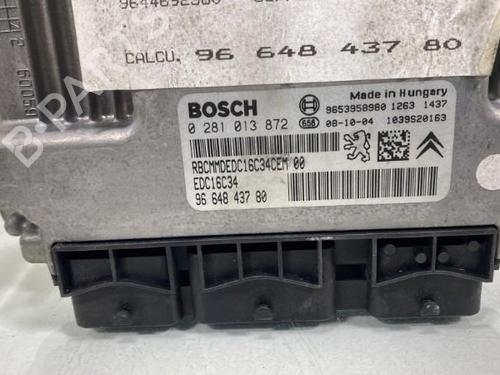 Used Engine control unit (ECU) Engine control unit (ECU) PEUGEOT 308 I (4A_, 4C_) 1.6 HDi (112 hp) 21196675 21196675