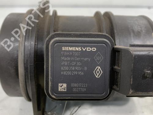 Used Mass air flow sensor Mass air flow sensor RENAULT CLIO III (BR0/1, CR0/1) 1.5 dCi (C/BR0G, C/BR1G) (68 hp) 19986504 19986504
