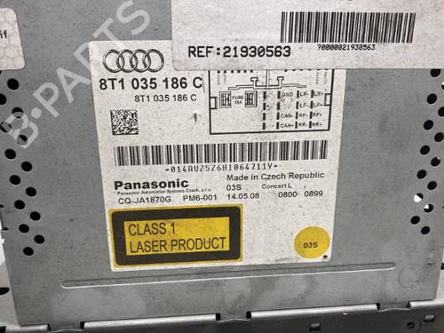 Radio AUDI A4 B8 (8K2) 1.8 TFSI | BP20018024E6 